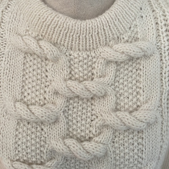 Eleven Six Marlowe Ivory Sweater Small - Picture 4 of 9